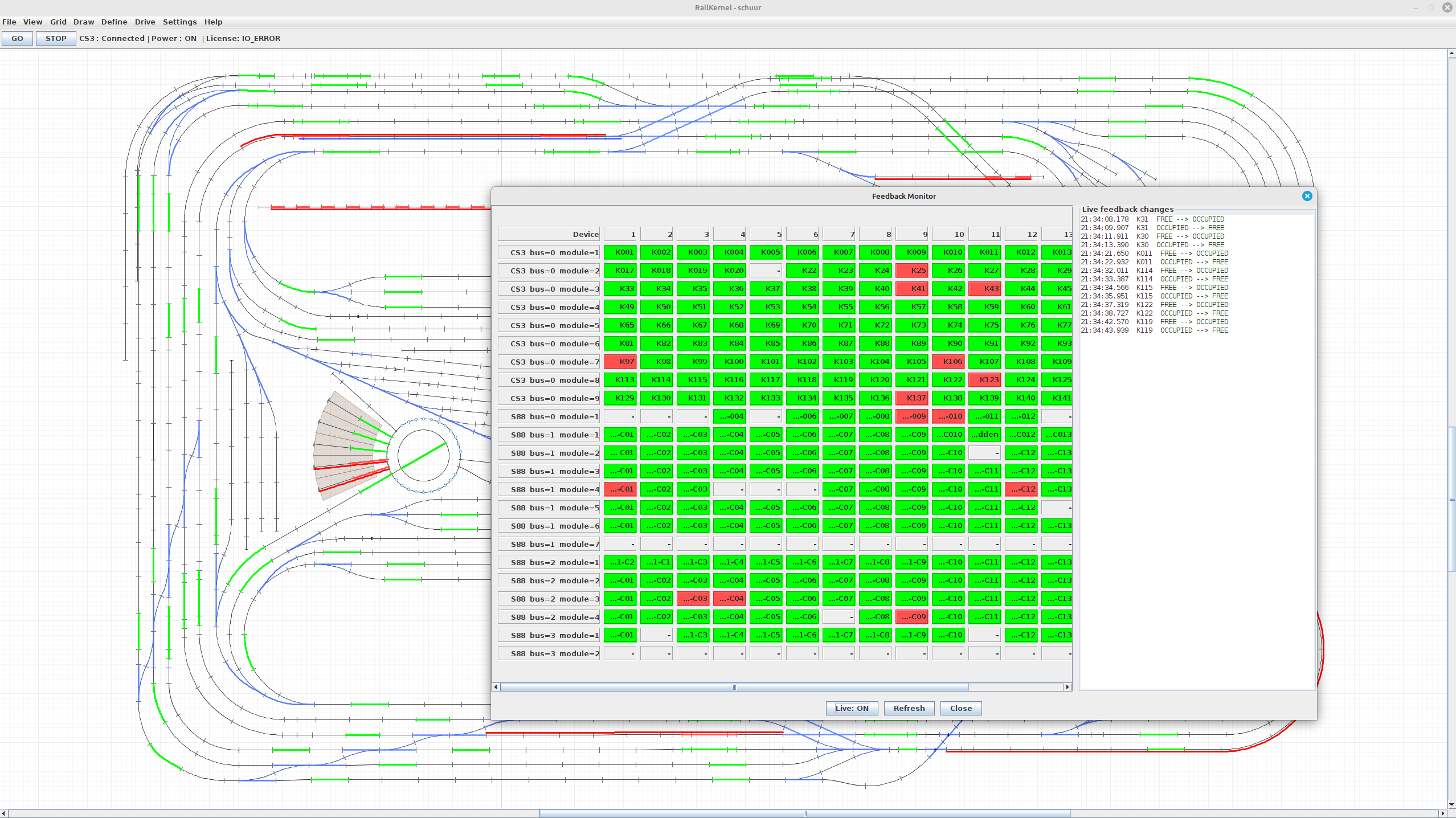 RailKernel Terugmeldmonitor