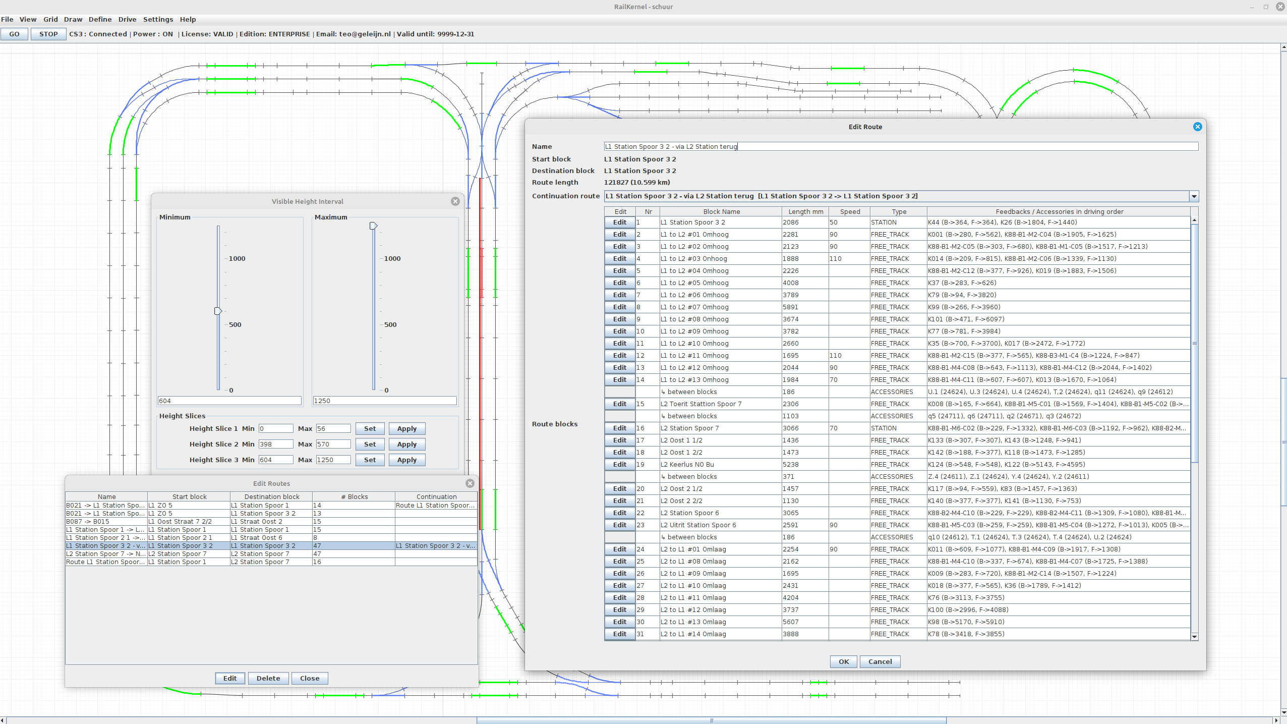 RailKernel Routes